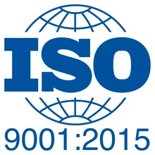 ISO 9001:2015 mark